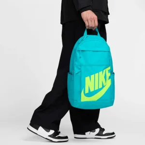 ZAINO NIKE ELEMENTAL UNISEX BACKPACK 21L BORSA PALESTRA VIAGGIO VERDE