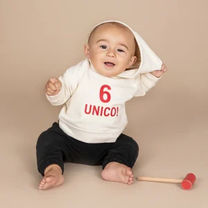 6 UNICO! Baby Felpa Cappuccio