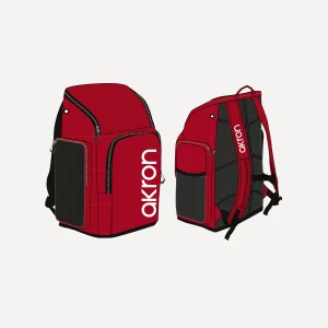 ZAINO PISCINA AKRON ITALIA NUOTO BLUSTER LT 45 LITRI NUOTO ROSSO