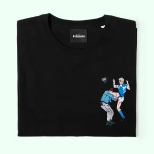 MANGANELLEE T-shirt ricamata