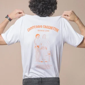 1990 CAMPEGGIO TACCHETTEE T-shirt